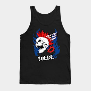 suede ll music speaks Tank Top